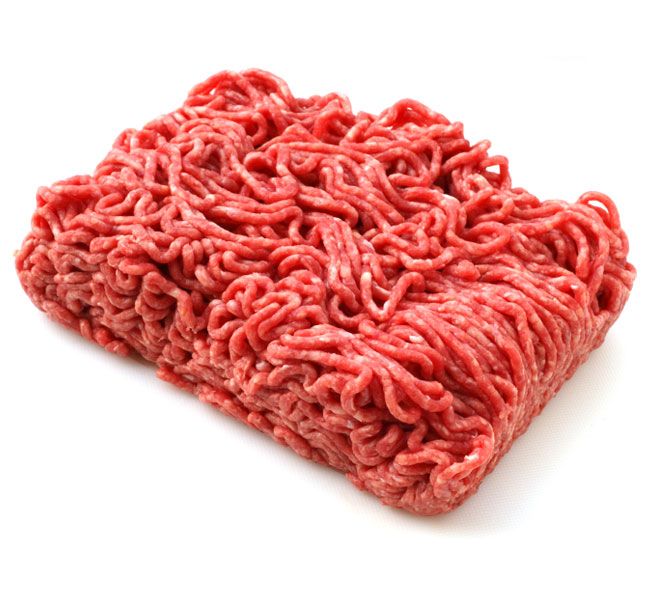 Ground meat