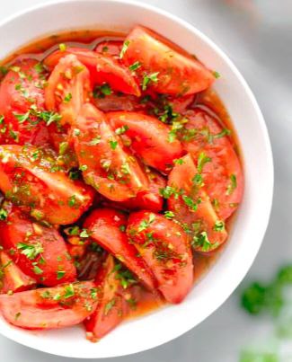 Pickled tomatoes image